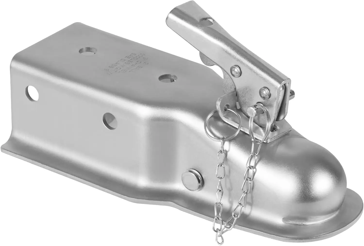 Straight Trailer Coupler, for 2-Inch Hitch Ball, 3-Inch Channel, 5000 lbs Capacity, Heavy Duty Trailer Tongue Coupler
Straight Trailer Coupler, for 2-Inch Hitch Ball, 3-Inch Channel, 5000 lbs Capacity, Heavy Duty Trailer Tongue Coupler