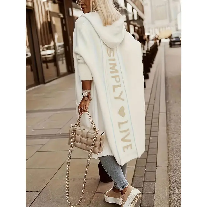 Loose Knit Cardigan V 28975 Open Front Sweater Ultra Thin Winter Women's Fashion Fleece Sleeve Fly Sleeve One-Piece Wear
Loose Knit Cardigan V 28975 Open Front Sweater Ultra Thin Winter Women's Fashion Fleece Sleeve Fly Sleeve One-Piece Wear