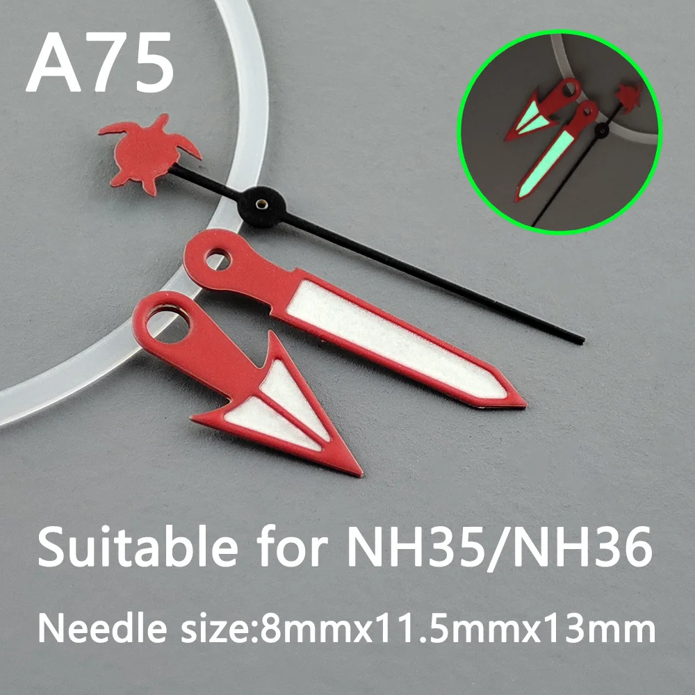 NH35 стрелка Серебряная игла зеленые светящиеся часы аксессуары, подходит для nh35 секундные стрелки nh36 механизм A75
NH35 стрелка Серебряная игла зеленые светящиеся часы аксессуары, подходит для nh35 секундные стрелки nh36 механизм A75