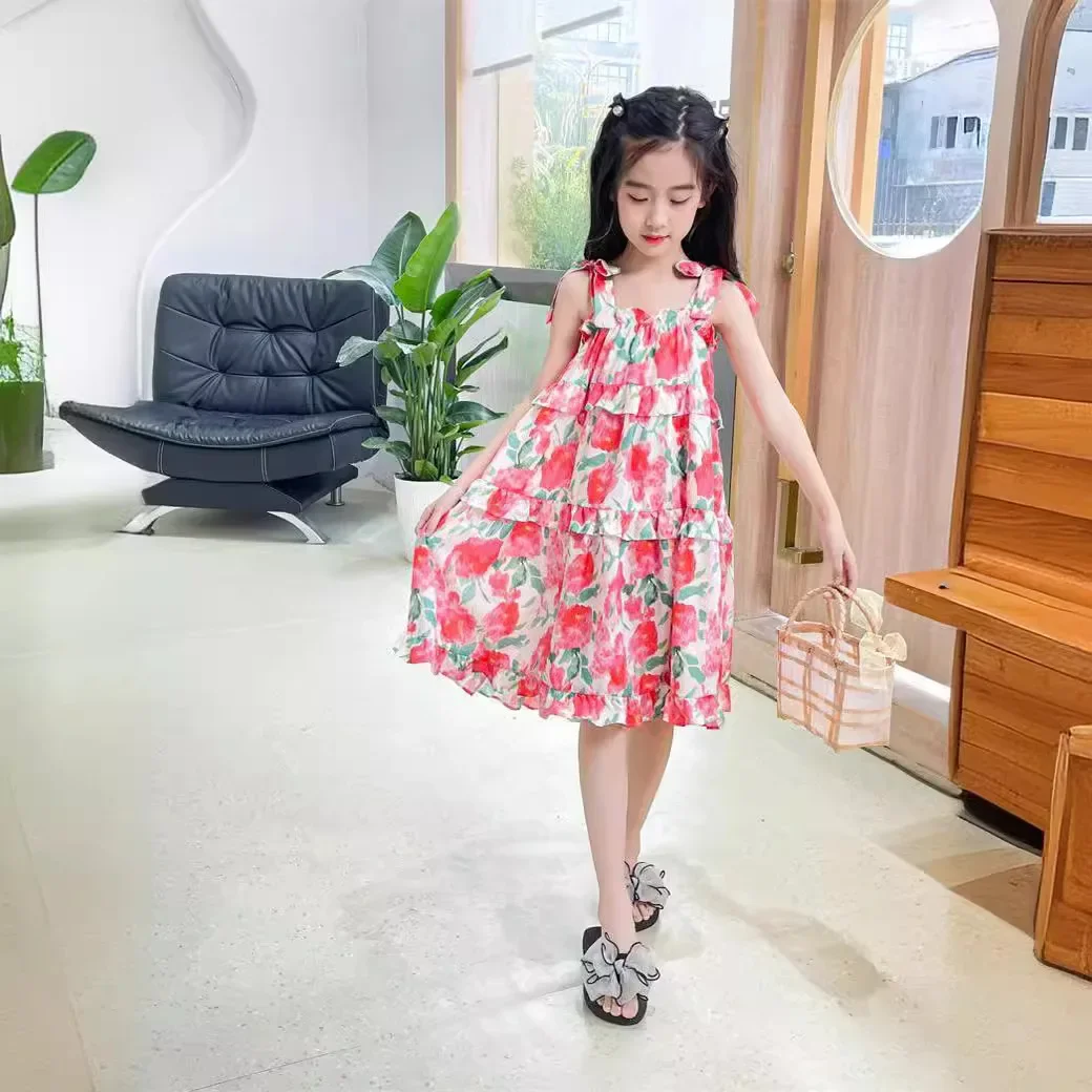 2025 Summer mesh princess Dresses kid baby Girls Mid Long lace Teenager Floral layered slip dresses 5 7 6 8 10 12 Years
2025 Summer mesh princess Dresses kid baby Girls Mid Long lace Teenager Floral layered slip dresses 5 7 6 8 10 12 Years
