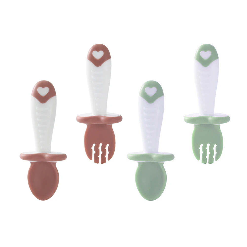 2 Sets Baby Food Spoon Soft PP TPE Material Durable Infant Dinnerware Tableware Spoon Fork Set Perfect for Dining Room
2 Sets Baby Food Spoon Soft PP TPE Material Durable Infant Dinnerware Tableware Spoon Fork Set Perfect for Dining Room