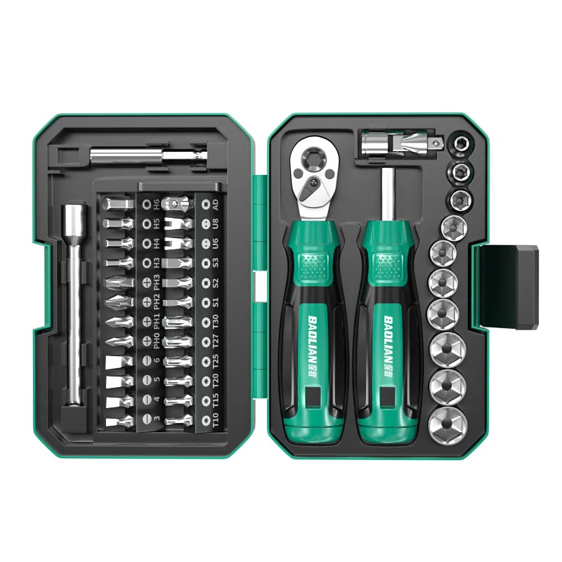 Screwdriver Set, Motorcycle and Bicycle Repair Tools, Repair Socket Ratchet Wrench, Riding Hand Tool Kit 40PCS,Bicycle Repaire
Screwdriver Set, Motorcycle and Bicycle Repair Tools, Repair Socket Ratchet Wrench, Riding Hand Tool Kit 40PCS,Bicycle Repaire