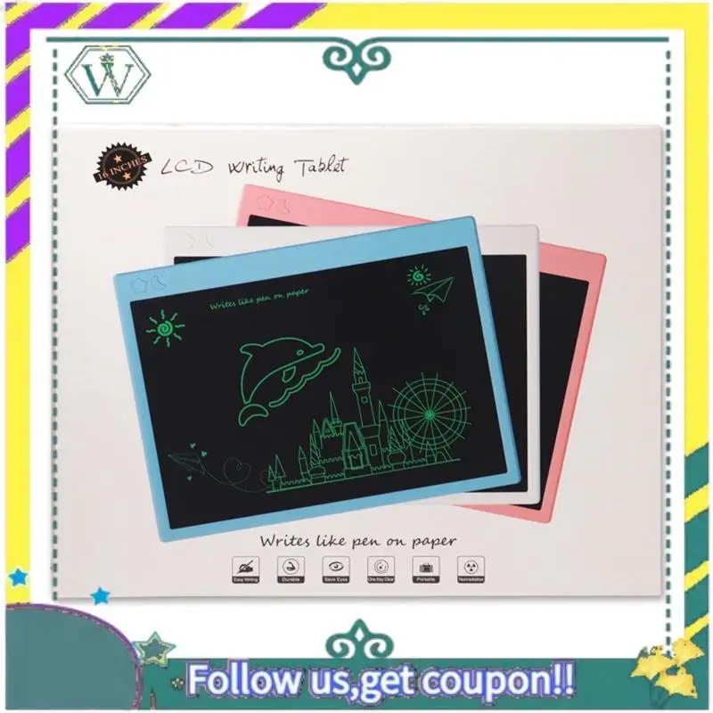 NEW 16 Inch Drawing Board Color Rechargeable LCD Electronic Handwriting Tablet Durable Pink
NEW 16 Inch Drawing Board Color Rechargeable LCD Electronic Handwriting Tablet Durable Pink