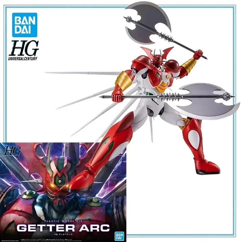 BANDAI Original in Stock HG PLASTIC MODEL KIT GETTER ARC Assemble Model Kit Anime Cartoon Garage Kit Gifts Toys Model
BANDAI Original in Stock HG PLASTIC MODEL KIT GETTER ARC Assemble Model Kit Anime Cartoon Garage Kit Gifts Toys Model