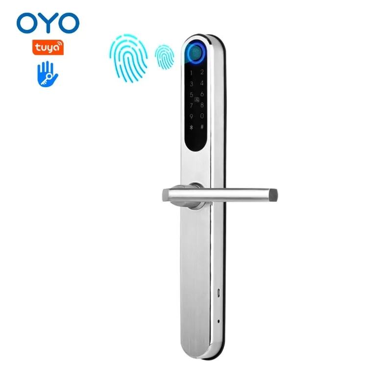 OYO Fingerprint Lock Waterproof Outdoor TTlock or Tuya Electronic Smart Biometric Door Lock Digital for Home
OYO Fingerprint Lock Waterproof Outdoor TTlock or Tuya Electronic Smart Biometric Door Lock Digital for Home