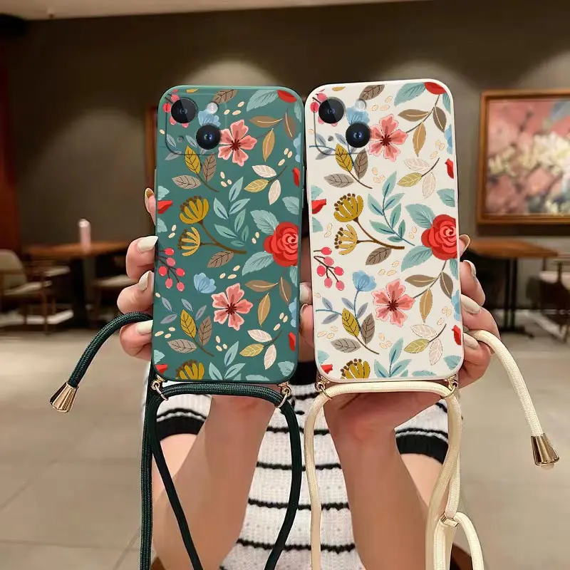 Силиконовый чехол для телефона с пятью лепестками и цветком через плечо для iPhone 13 15 12 14 11 Pro Max Mini X XR XS 8 7 6 6S Plus Cover
Силиконовый чехол для телефона с пятью лепестками и цветком через плечо для iPhone 13 15 12 14 11 Pro Max Mini X XR XS 8 7 6 6S Plus Cover