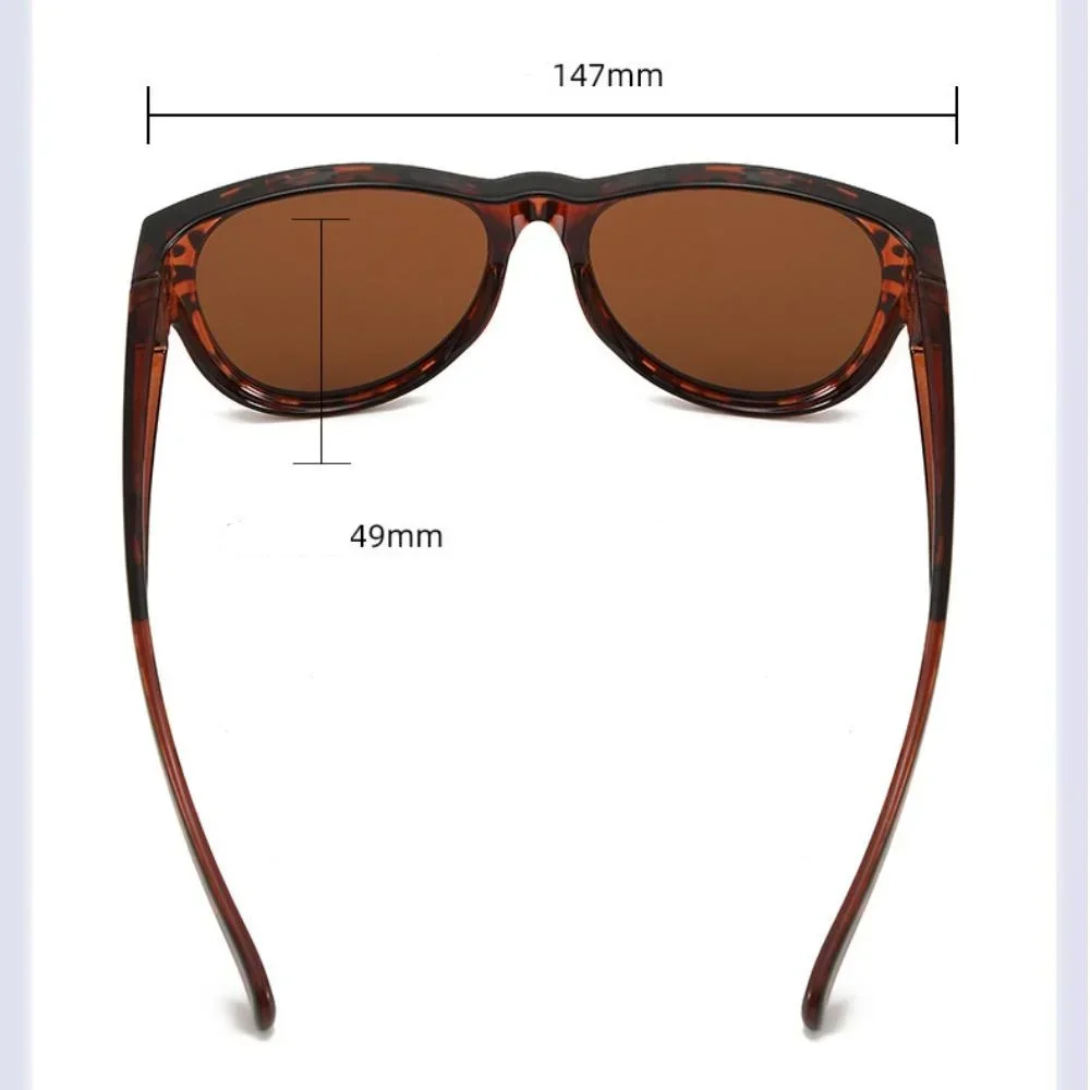 UV Protection Polarized Sunglasses for Fishing - Fashion Lightweight Fit Over Glasses Designed Specifically for Anglers
UV Protection Polarized Sunglasses for Fishing - Fashion Lightweight Fit Over Glasses Designed Specifically for Anglers