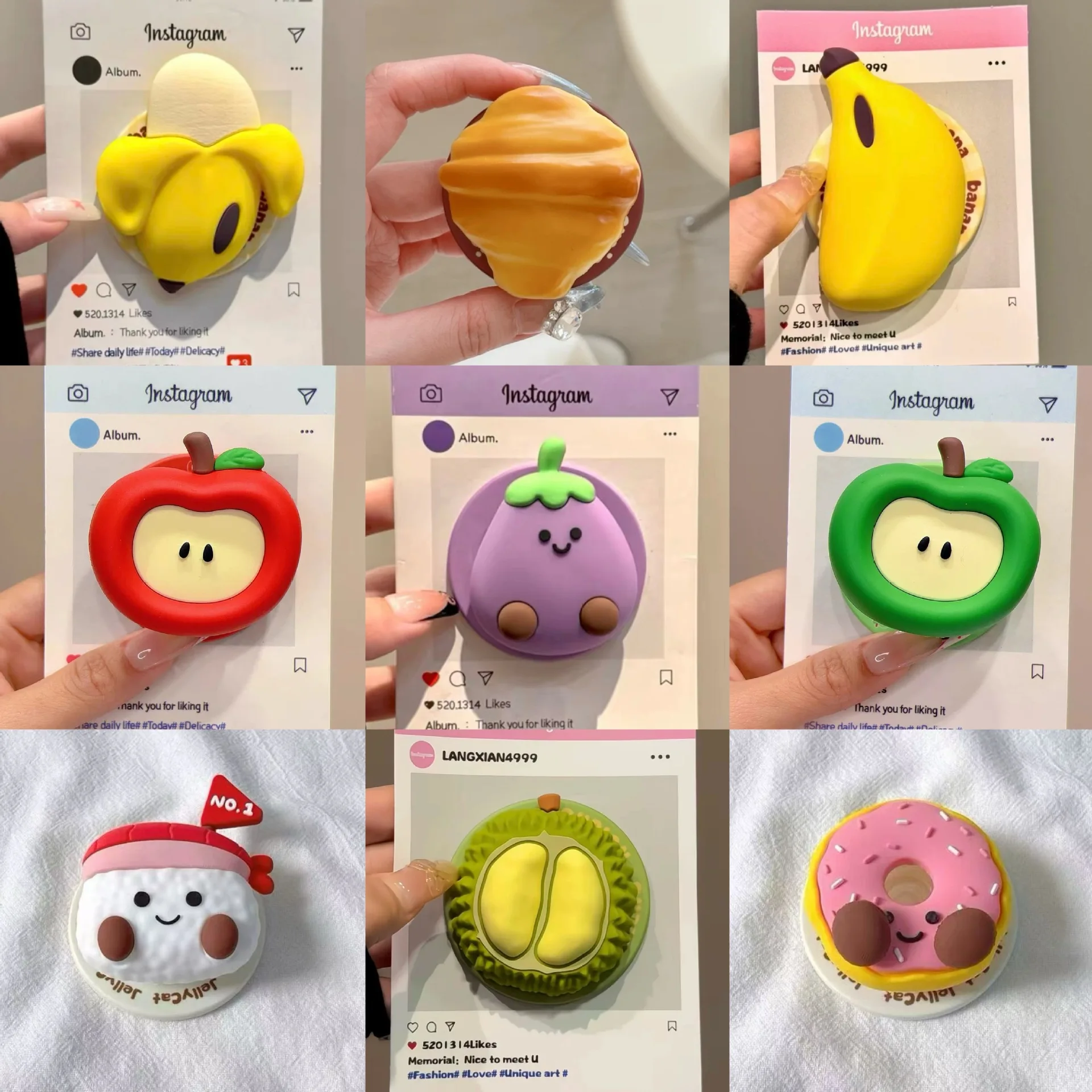 Новый INS 3D матовый силиконовый кронштейн для фруктов, подходит для MagSafe, подходит для IPhone 17, Samsung S25, Xiaomi, универсальный
Новый INS 3D матовый силиконовый кронштейн для фруктов, подходит для MagSafe, подходит для IPhone 17, Samsung S25, Xiaomi, универсальный