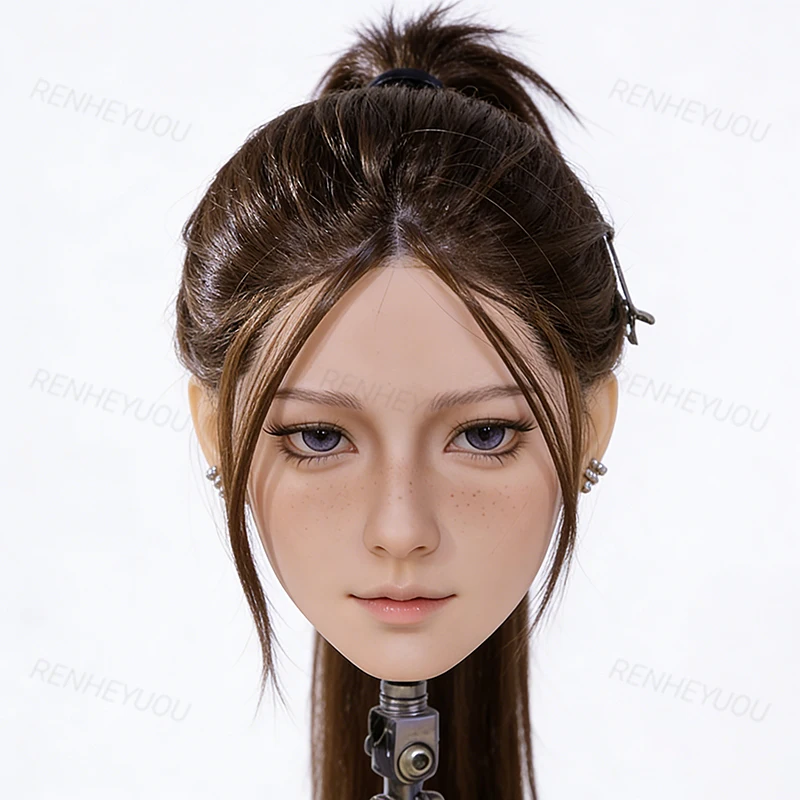 RENHEYUOU 1:1 Silicone Head Model Handmade Figure Head Sculpture High Reduction Silicone Material 1:1 Handmade Head Model
RENHEYUOU 1:1 Silicone Head Model Handmade Figure Head Sculpture High Reduction Silicone Material 1:1 Handmade Head Model