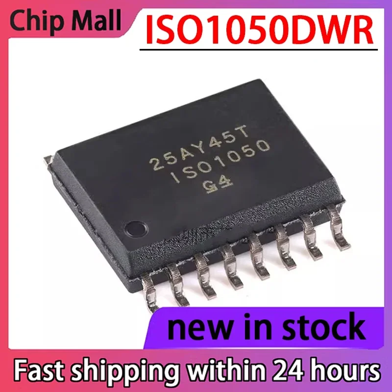 5PCS ISO1050DWR ISO1050 SOIC-16 Isolated 5V CAN Transceiver Chip
5PCS ISO1050DWR ISO1050 SOIC-16 Isolated 5V CAN Transceiver Chip