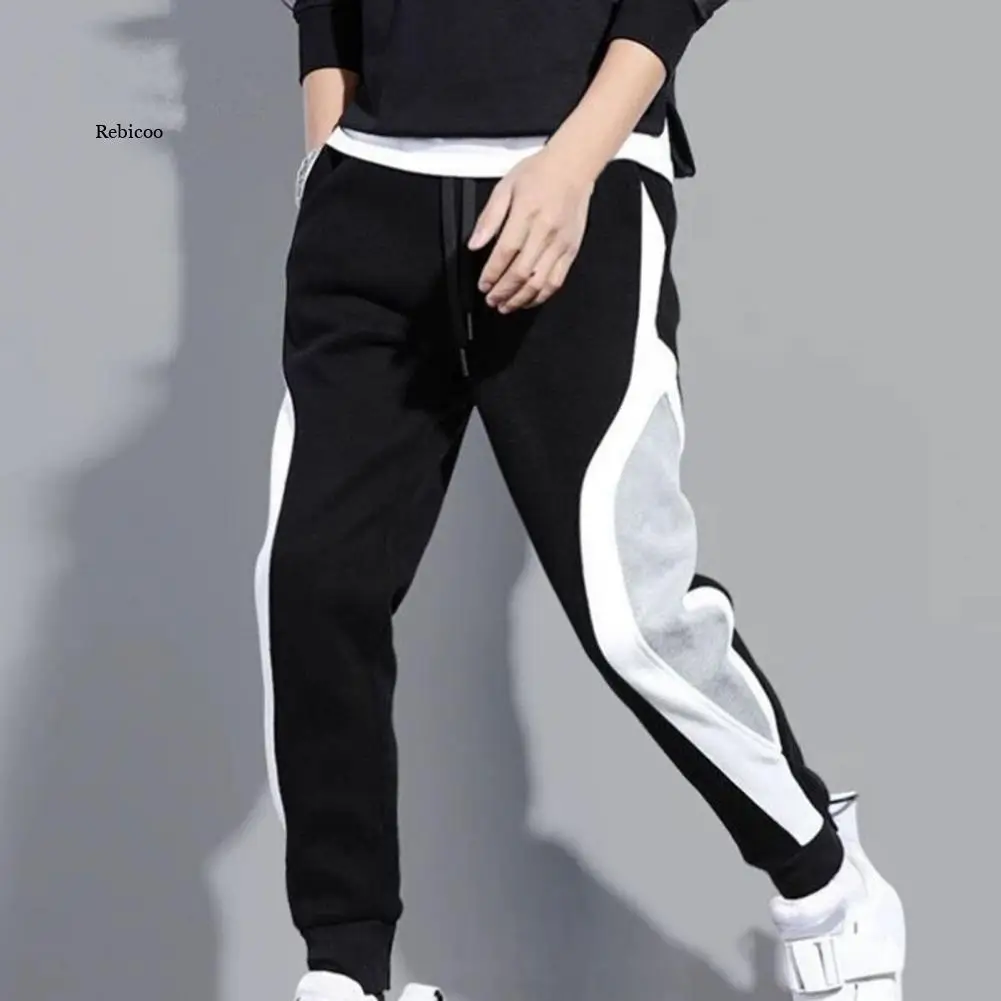 Loose Mens Sweatpants Patchwork Printing Sweatpants Hiphop Harem Pants Elastic Waist Casual Male Drawstring
Loose Mens Sweatpants Patchwork Printing Sweatpants Hiphop Harem Pants Elastic Waist Casual Male Drawstring