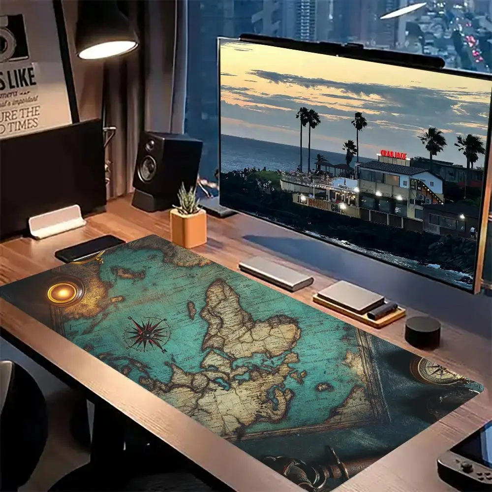 Large gaming mouse pad, keyboard and gamer-specific rubber anti-wrinkle and anti-slip desktop mat.
Large gaming mouse pad, keyboard and gamer-specific rubber anti-wrinkle and anti-slip desktop mat.