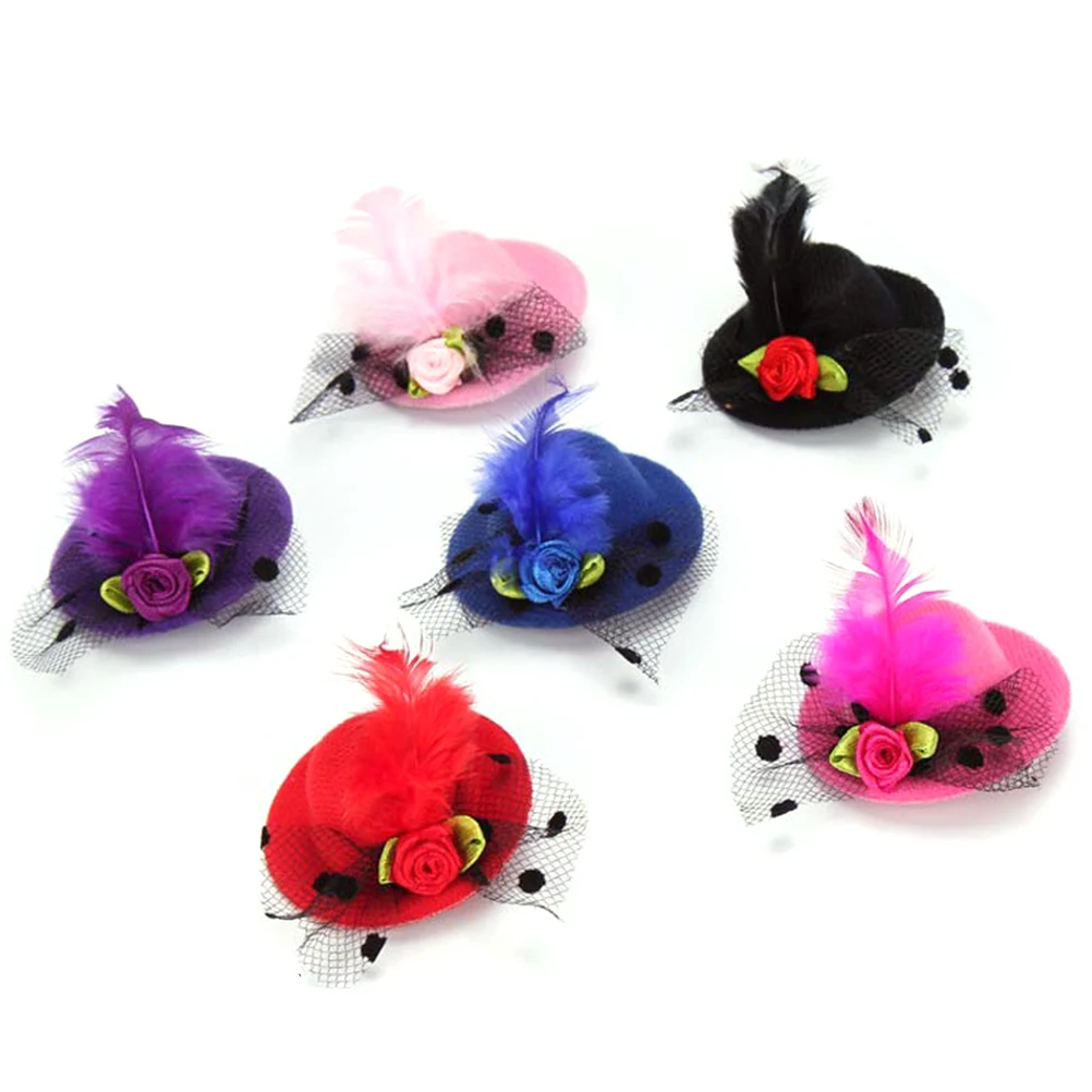 6 Pcs Kids Hair Clip Adorable Hat Design Bridal Accessories Cute Party Clips for Girls Christmas Wedding Daily Use
6 Pcs Kids Hair Clip Adorable Hat Design Bridal Accessories Cute Party Clips for Girls Christmas Wedding Daily Use