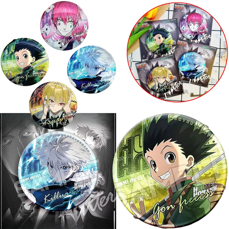 Детские металлические значки Hunter X Hunter Killua, персонажи аниме, изысканные значки для студентов, коллекция аниме, подарки на день рождения
Детские металлические значки Hunter X Hunter Killua, персонажи аниме, изысканные значки для студентов, коллекция аниме, подарки на день рождения