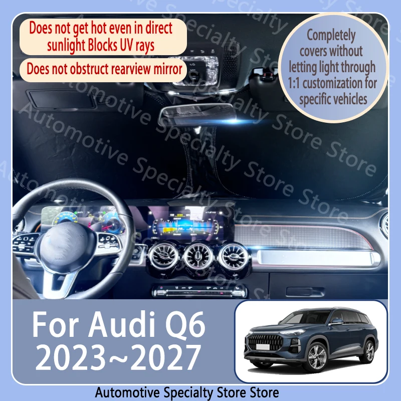 For Audi Q6 2023~2027 26 Car Front Windshield Sunshade Fold Shade UV Shade Solar Sun Shade Privacy Curtain Car Heat Accessories
For Audi Q6 2023~2027 26 Car Front Windshield Sunshade Fold Shade UV Shade Solar Sun Shade Privacy Curtain Car Heat Accessories