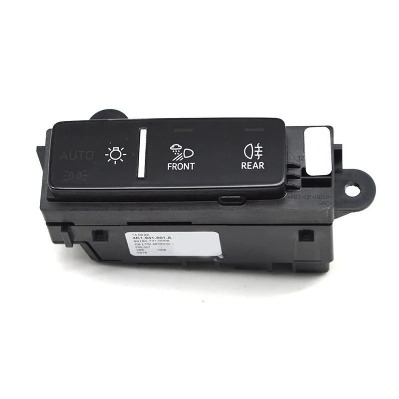 4K1 941 501 A 4K1941501A Headlight Switch For A6 C8 S6 A7 Q7 Q8 2019-2021 Touch Screen Automatic Front Light Switch
4K1 941 501 A 4K1941501A Headlight Switch For A6 C8 S6 A7 Q7 Q8 2019-2021 Touch Screen Automatic Front Light Switch