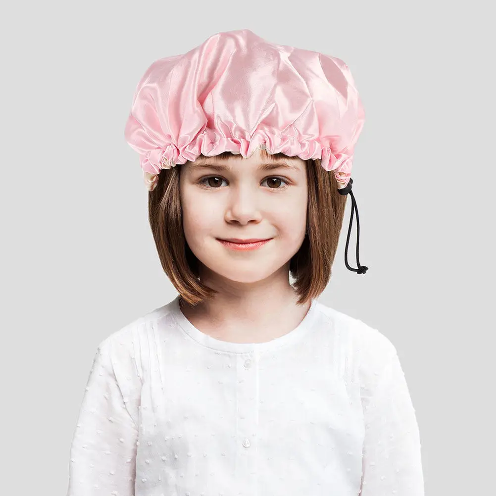 2Pcs Kids Elastic Adjustable Satin Sleep Caps Hair Care Sleeping Hats Breathable Protective Sleeping Hat
2Pcs Kids Elastic Adjustable Satin Sleep Caps Hair Care Sleeping Hats Breathable Protective Sleeping Hat