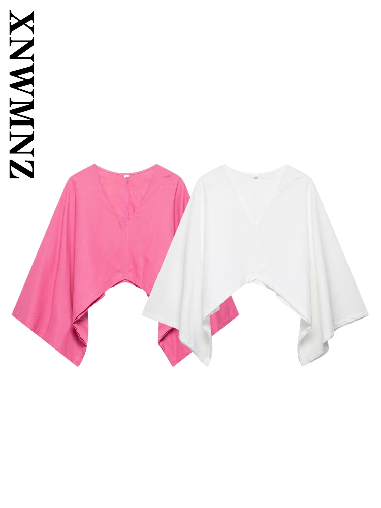 XNWMNZ 2025 Woman's Simple Vintage Three Quarter Sleeve V-Collar Linen Cloaks Commuting Women Clothing Ponchos Casual Outerwear
XNWMNZ 2025 Woman's Simple Vintage Three Quarter Sleeve V-Collar Linen Cloaks Commuting Women Clothing Ponchos Casual Outerwear