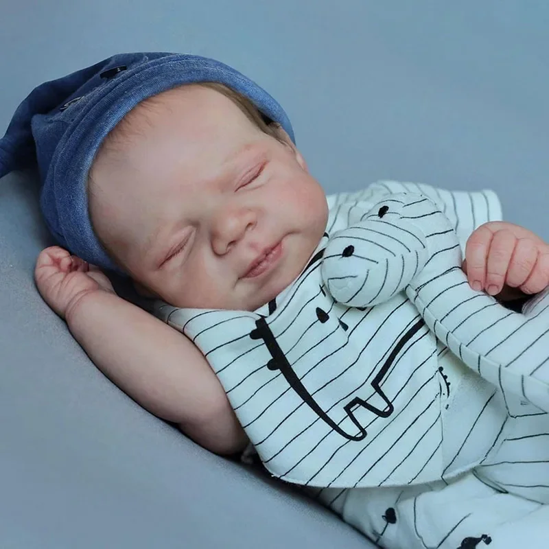 48CM Pascale Reborn Doll with 3D Skin Multiple Layers Painting with Visible Veins
48CM Pascale Reborn Doll with 3D Skin Multiple Layers Painting with Visible Veins