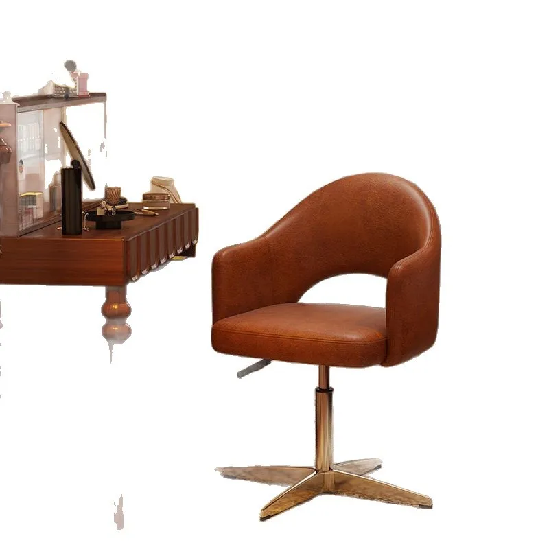 Medieval weathering adjustable computer chair household lifting rotating cosmetic chair electroplated back chair
Medieval weathering adjustable computer chair household lifting rotating cosmetic chair electroplated back chair