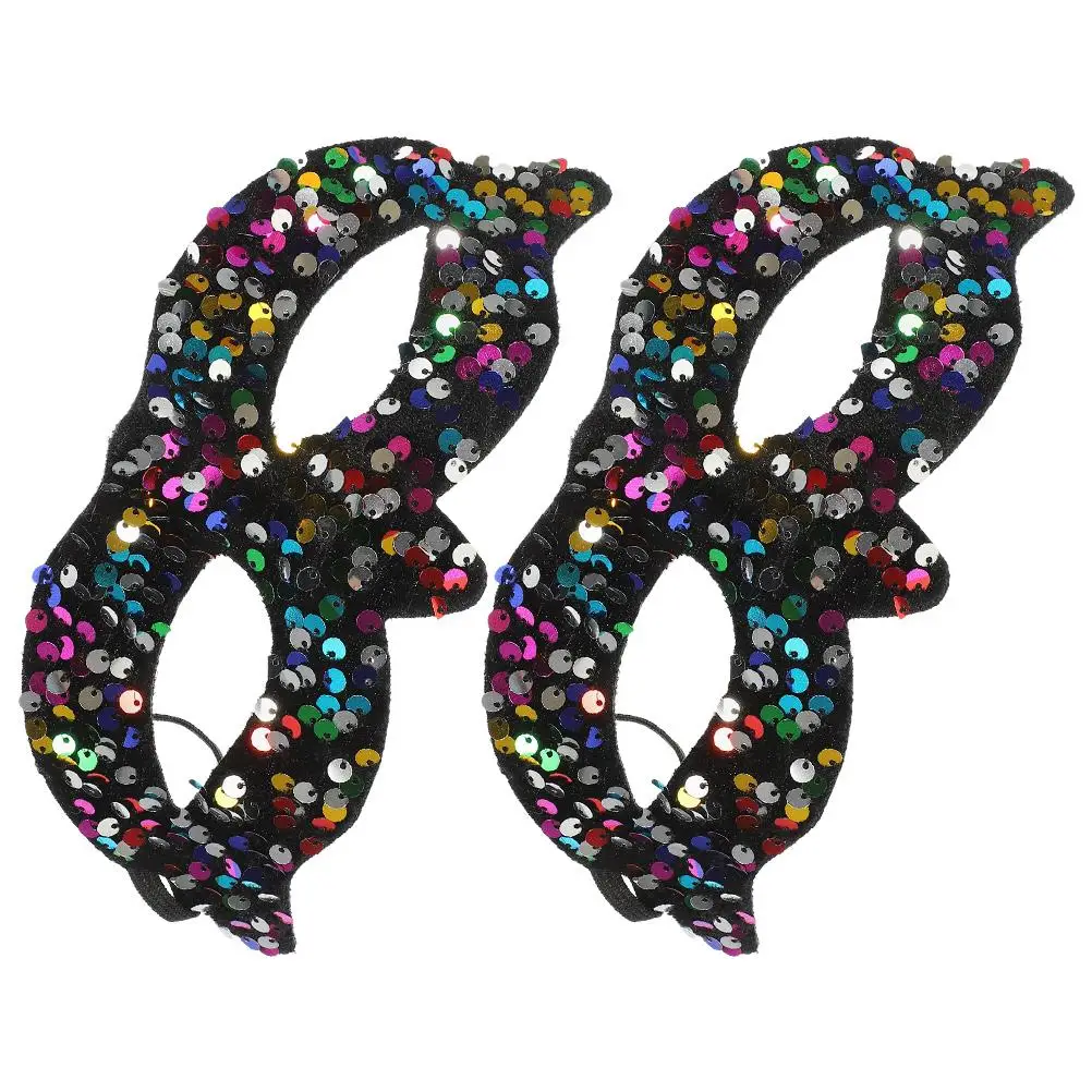 2Pcs Sequin Masks Women Adults Carnival Party Costume Halloween Mask Easter Masquerade Prom Ball Masks PVC
2Pcs Sequin Masks Women Adults Carnival Party Costume Halloween Mask Easter Masquerade Prom Ball Masks PVC