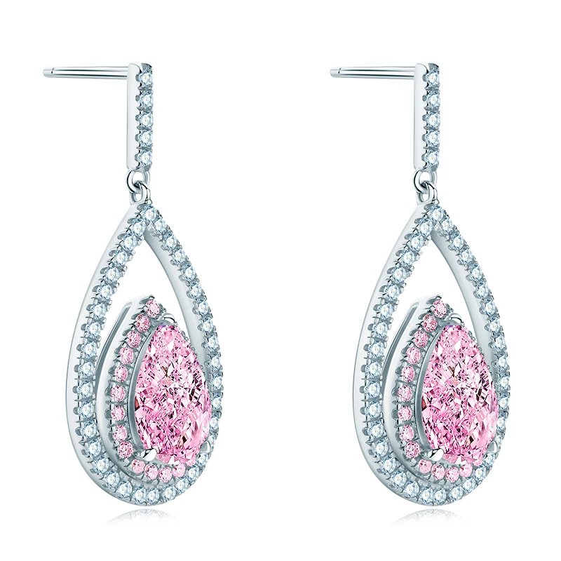 2025 AINUOSHI 925 Sterling Silver 7*10mm Cubic Zirconia Double Pear Shape Drop Earrings for Women Party Dances Wedding Jewelry
2025 AINUOSHI 925 Sterling Silver 7*10mm Cubic Zirconia Double Pear Shape Drop Earrings for Women Party Dances Wedding Jewelry