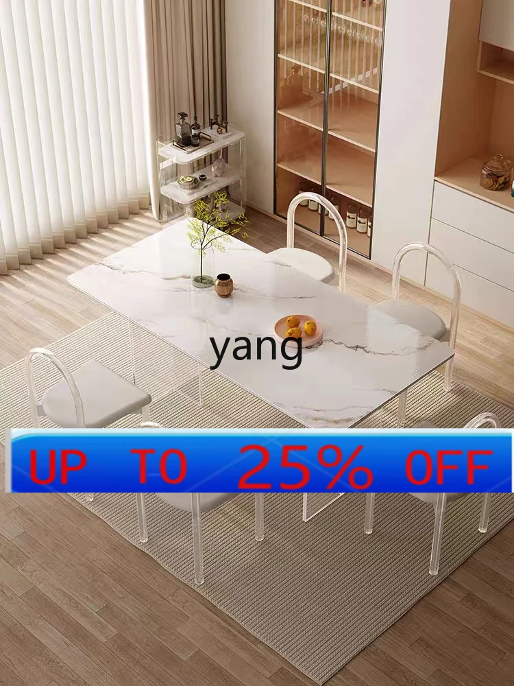 LH acrylic rock slab suspended dining table dining table and chair combination
LH acrylic rock slab suspended dining table dining table and chair combination