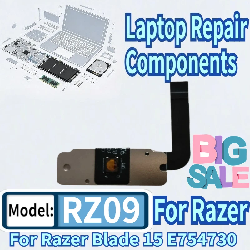 FPC Powerkey E754730 For Razer Blade 15 RZ09-02385 02386 0288 0301 Power-on Board Switch Fast Ship
FPC Powerkey E754730 For Razer Blade 15 RZ09-02385 02386 0288 0301 Power-on Board Switch Fast Ship
