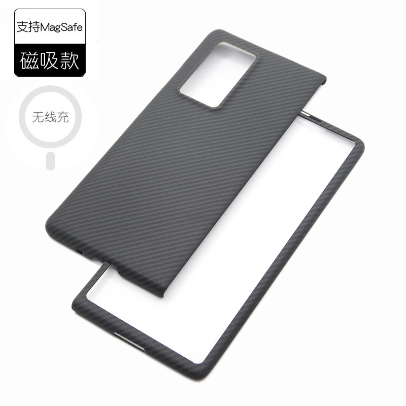 ZXKE Carbon case For Huawei Mate X2 Embedded Iron Sheet Magnetic Car Support Magsafe 600D Aramid Fiber shell
ZXKE Carbon case For Huawei Mate X2 Embedded Iron Sheet Magnetic Car Support Magsafe 600D Aramid Fiber shell
