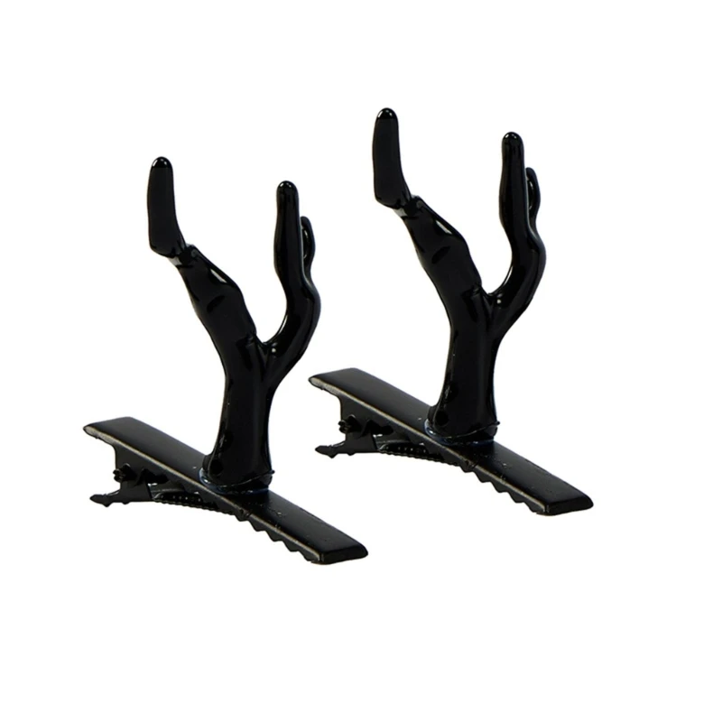 Q39C 2Pcs User Friendly Metal Resin Hair Clip With Unique Deer Horn Design For Halloween And Special Occasion
Q39C 2Pcs User Friendly Metal Resin Hair Clip With Unique Deer Horn Design For Halloween And Special Occasion