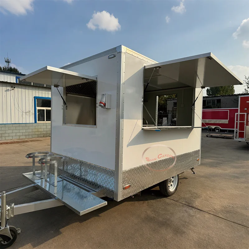 Exquisite Small Outdoor Food Trailer Clean Tidy Design Portable Catering Kitchen Trailer
Exquisite Small Outdoor Food Trailer Clean Tidy Design Portable Catering Kitchen Trailer
