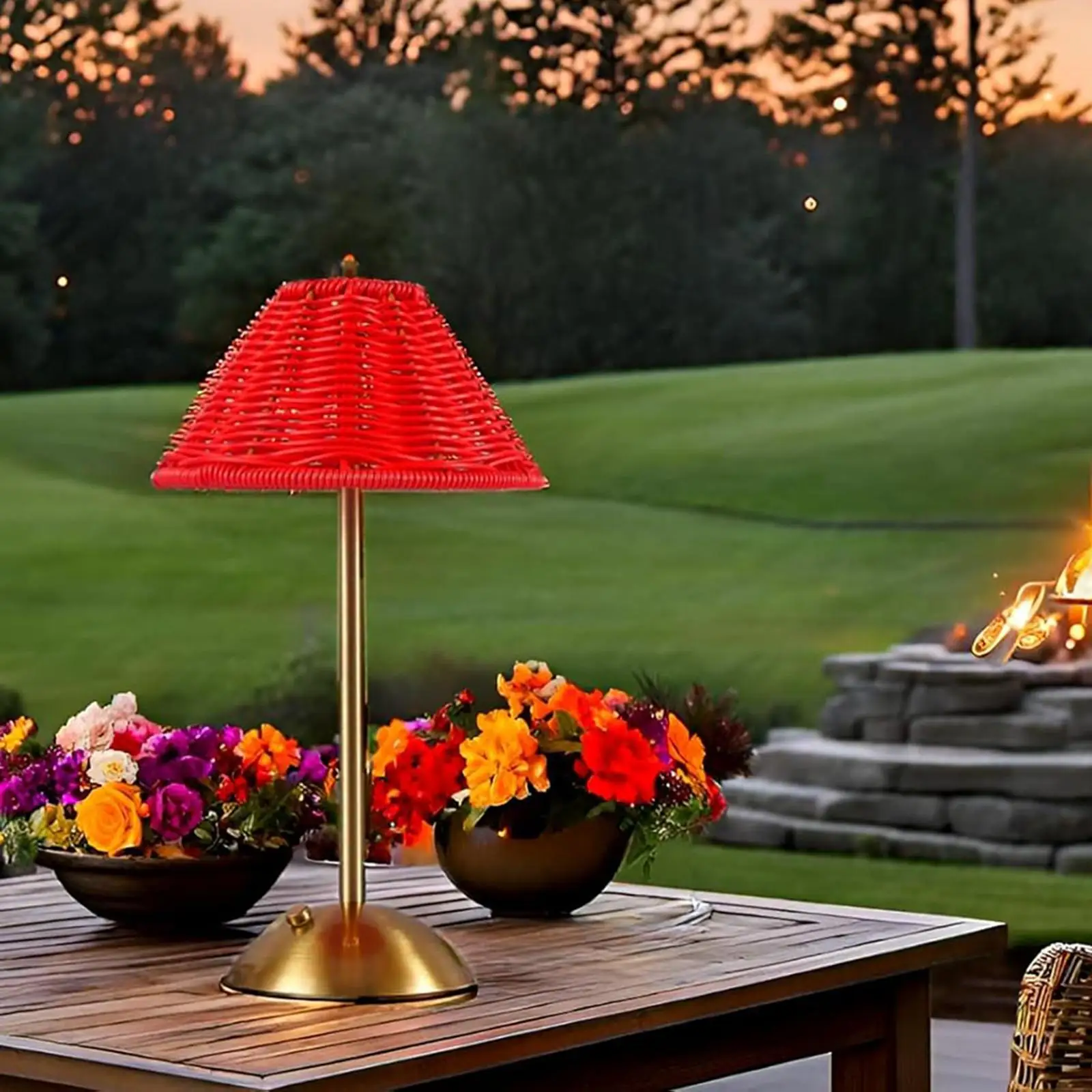 Bedroom Cordless LED Desk Lamp Touch Control Rattan Woven Lamp Night Table Centerpiece for Home Office Decor
Bedroom Cordless LED Desk Lamp Touch Control Rattan Woven Lamp Night Table Centerpiece for Home Office Decor