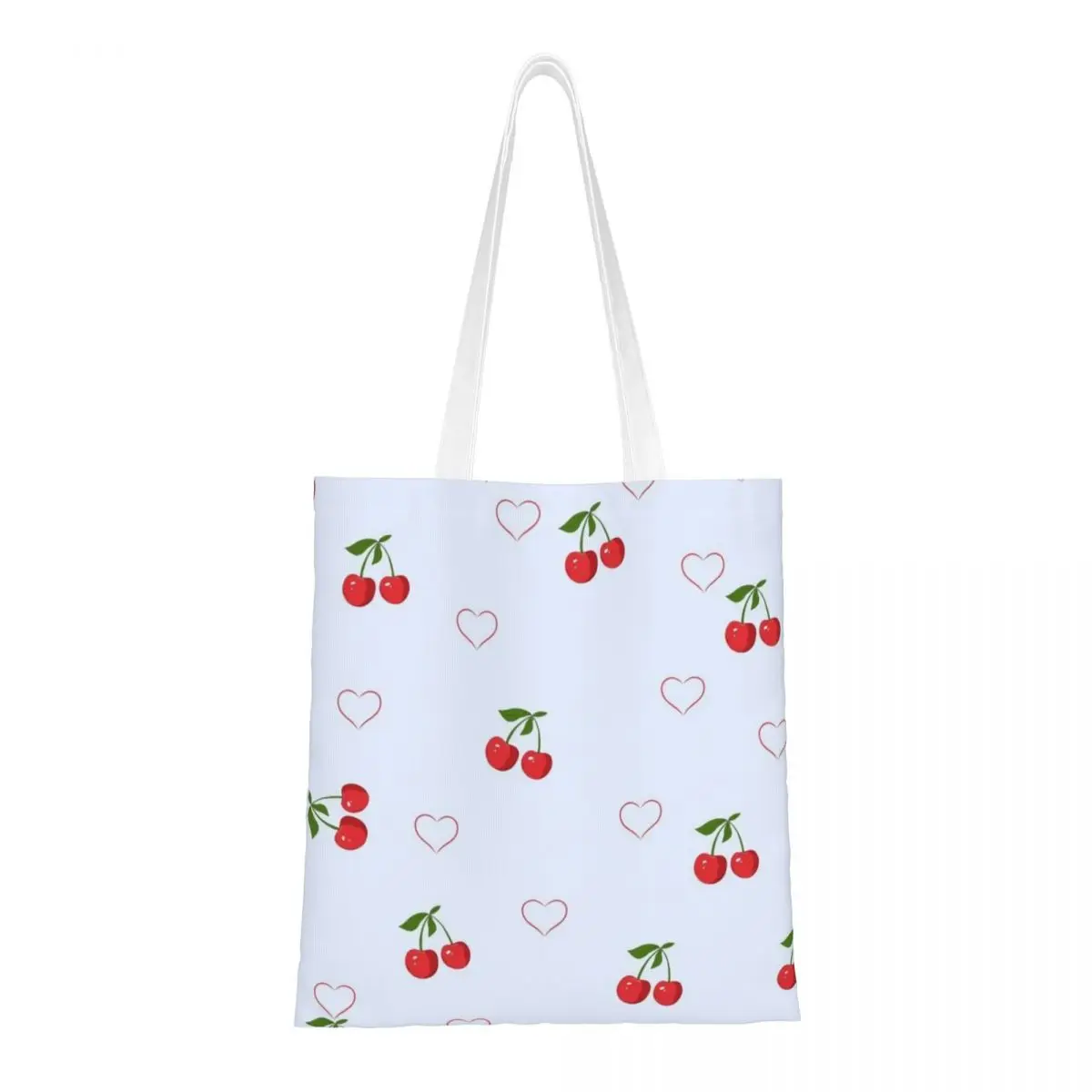 Cherry Pattern Women's Canvas Shopping Bag Large Capacity Student Girl Shoulder Handbag Reusable Lady Tote Bag
Cherry Pattern Women's Canvas Shopping Bag Large Capacity Student Girl Shoulder Handbag Reusable Lady Tote Bag