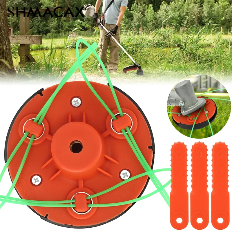 Lawn Mower Frosted Weed Whacker Head Weed Whacker Head Grass Rope Rust Removal Garden Accessories
Lawn Mower Frosted Weed Whacker Head Weed Whacker Head Grass Rope Rust Removal Garden Accessories