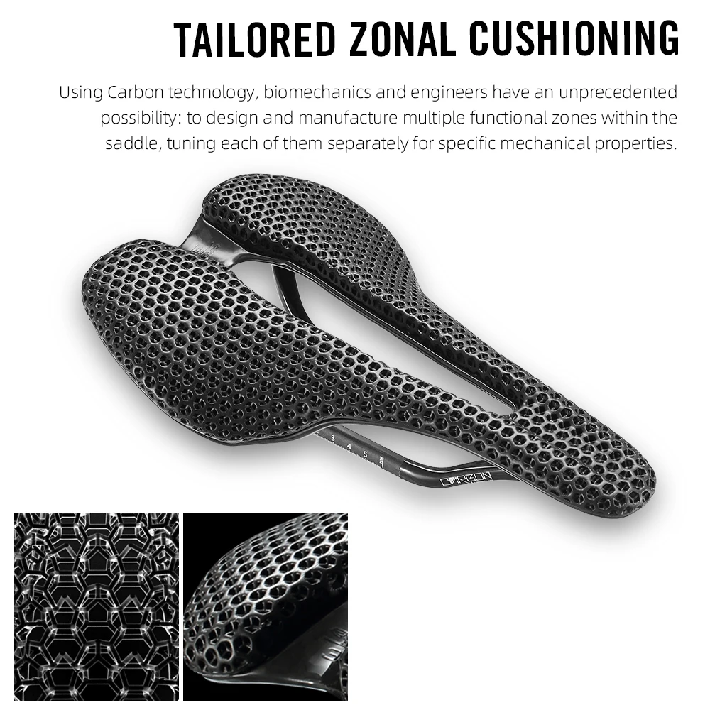 P20 RYET 3D Printed Carbon Bike Saddle 255*150/145MM Light Road MTB Seat For Racing Bicycle Seating Cushion Cycling Parts
P20 RYET 3D Printed Carbon Bike Saddle 255*150/145MM Light Road MTB Seat For Racing Bicycle Seating Cushion Cycling Parts