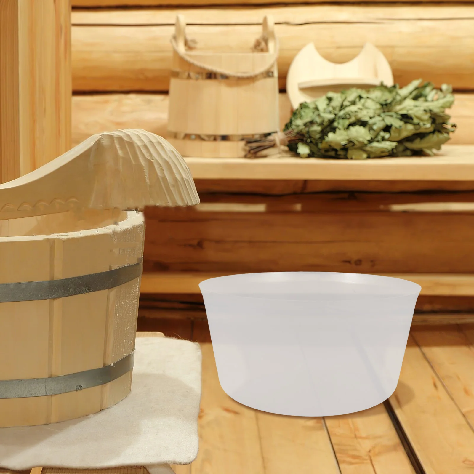 Wooden Sauna Bucket Liner Comfortable Traditional Water Bucket Essential Accessory Sauna Room for Men Women
Wooden Sauna Bucket Liner Comfortable Traditional Water Bucket Essential Accessory Sauna Room for Men Women