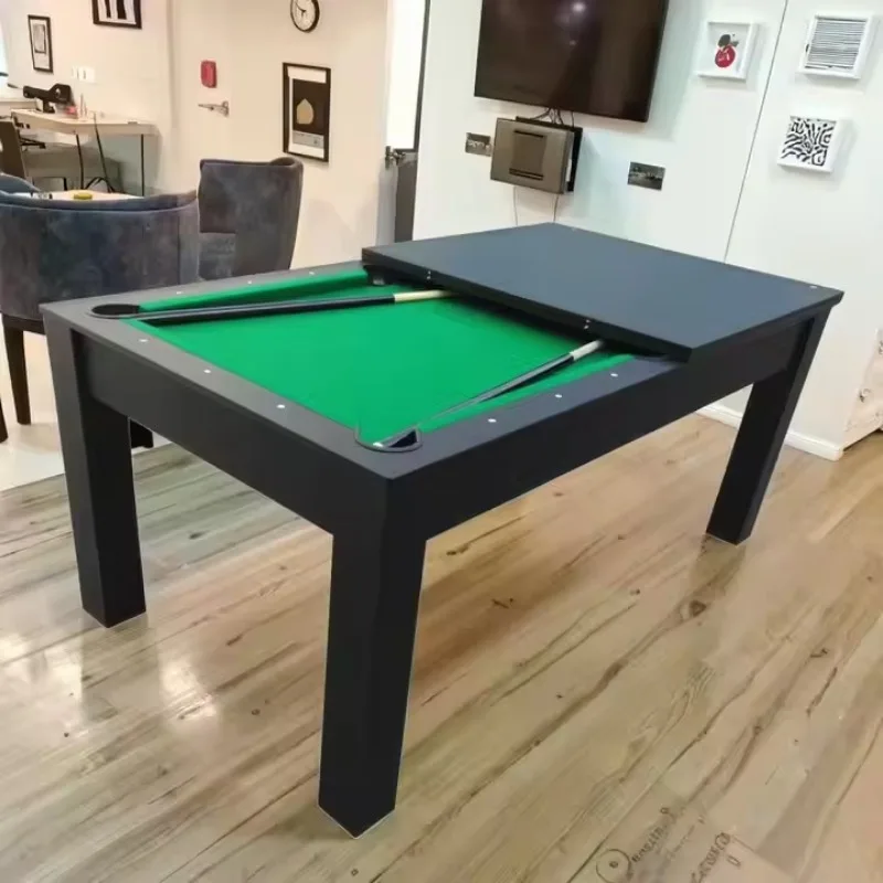 2-in-1 Home Folding Billiard Table 7-foot Furniture-Style Ball Return Function - for Billiard Pool Dining Snooker
2-in-1 Home Folding Billiard Table 7-foot Furniture-Style Ball Return Function - for Billiard Pool Dining Snooker