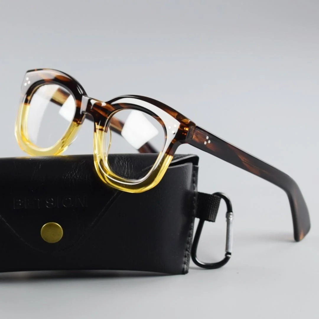 BETSION Fashion Thick Full Rim Acetate Eyeglasses Frame Men Women Round Frame For Prescription Lenses #2415
BETSION Fashion Thick Full Rim Acetate Eyeglasses Frame Men Women Round Frame For Prescription Lenses #2415