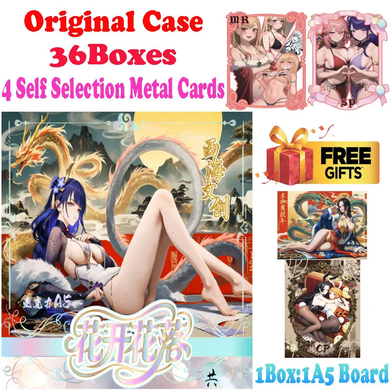 2025 Lastest A5 Size Flowers Bloom And Fade Waifu Collection Card Boa Hutao Ganyu Furina Keqing Artboard TCG Toys Подарок для хобби
2025 Lastest A5 Size Flowers Bloom And Fade Waifu Collection Card Boa Hutao Ganyu Furina Keqing Artboard TCG Toys Подарок для хобби