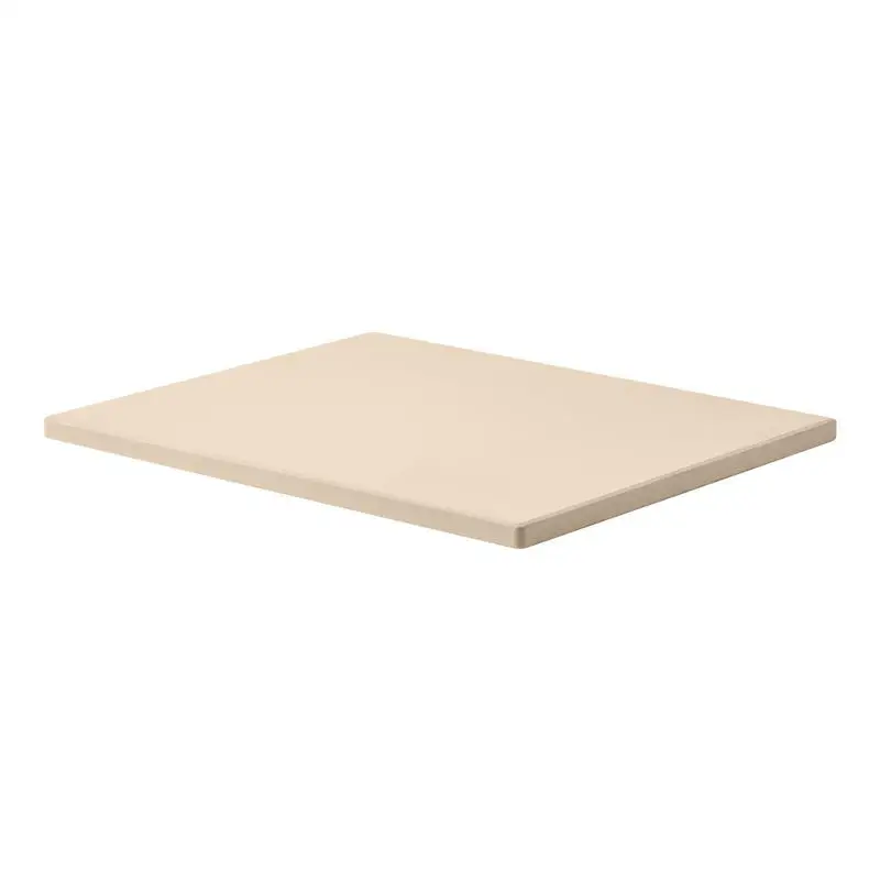 Rectangular Cordierite Baking Slab 15 x 12 in For Kitchen Oven Baking Bread BBQ Grilling, 0.6 in Thick Extra Large Surface Scraper Included Professional Grade Dense Cordierite Material Heavy Duty Ovenware Accessory
Rectangular Cordierite Baking Slab 15 x 12 in For Kitchen Oven Baking Bread BBQ Grilling, 0.6 in Thick Extra Large Surface Scraper Included Professional Grade Dense Cordierite Material Heavy Duty Ovenware Accessory