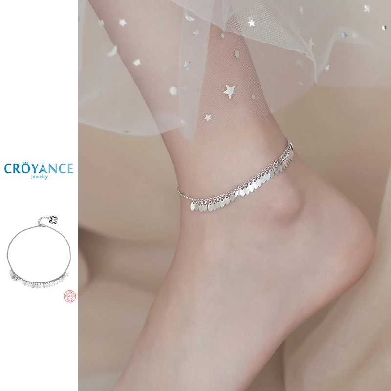 Hot Bohemian Ethnic Tassel Leafs Pendant Anklets For Women 925 Sterling Silver Jewelry Gift Fashion Sexy Summer Beach Foot Chain
Hot Bohemian Ethnic Tassel Leafs Pendant Anklets For Women 925 Sterling Silver Jewelry Gift Fashion Sexy Summer Beach Foot Chain