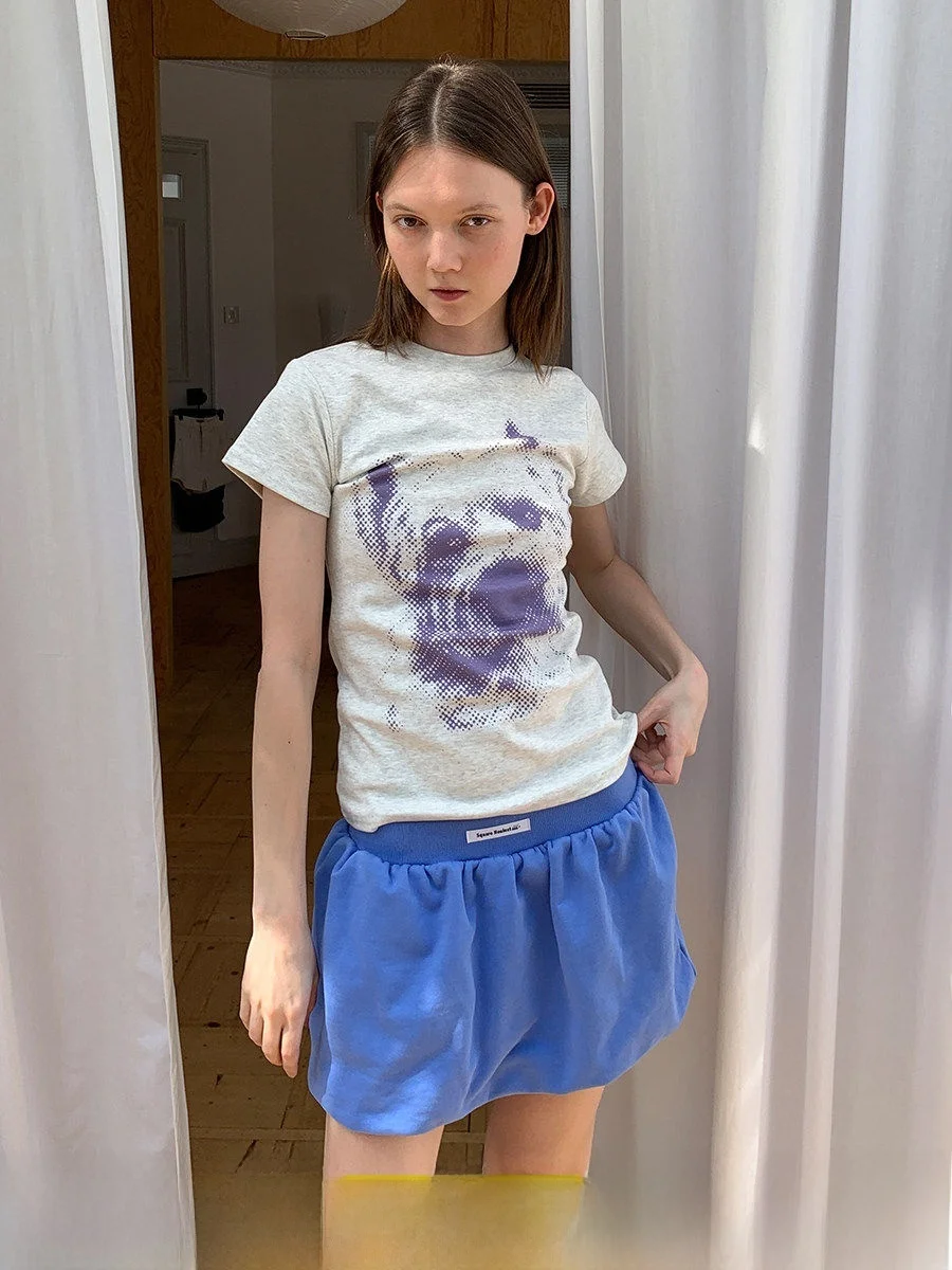 Slim Fit Short Sleeve T-Shirt Women's round Neck Print Cotton Polyester Blend Square Houlest Sweet Cool American Retro Hot Girl
Slim Fit Short Sleeve T-Shirt Women's round Neck Print Cotton Polyester Blend Square Houlest Sweet Cool American Retro Hot Girl
