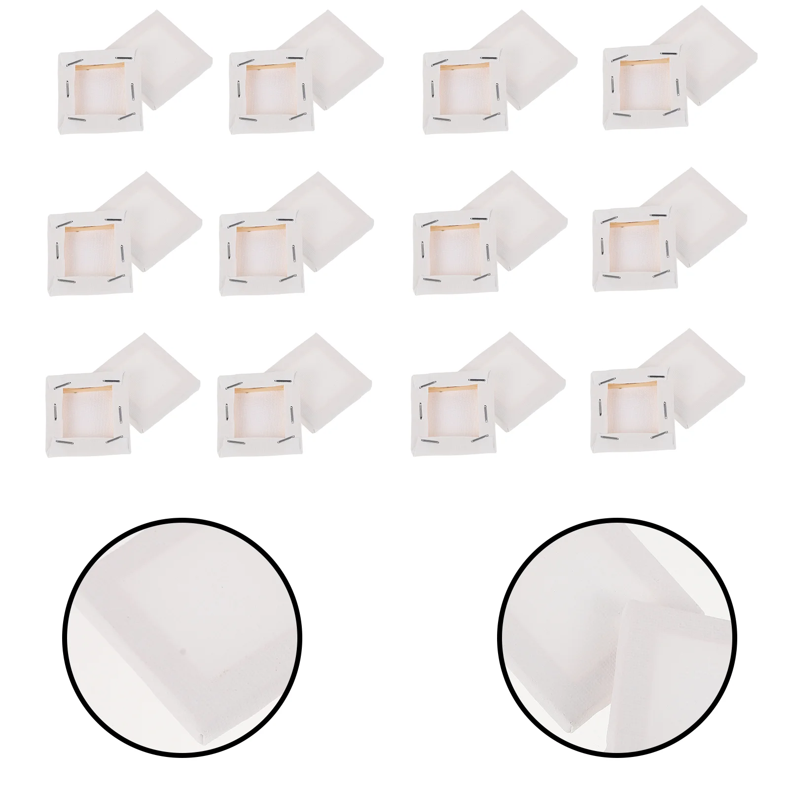 24 Pcs Paints Oil Painting Frame Blank Frames Canvas with Square DIY Boards Stretched White Child
24 Pcs Paints Oil Painting Frame Blank Frames Canvas with Square DIY Boards Stretched White Child