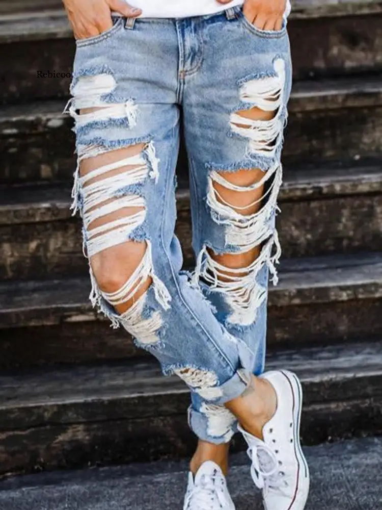 Women's Jeans 2021 New Summer Rig Pants Loose Street Casual Fashion Pants Women's Hip Hop Rig Washed Blue Pants
Women's Jeans 2021 New Summer Rig Pants Loose Street Casual Fashion Pants Women's Hip Hop Rig Washed Blue Pants