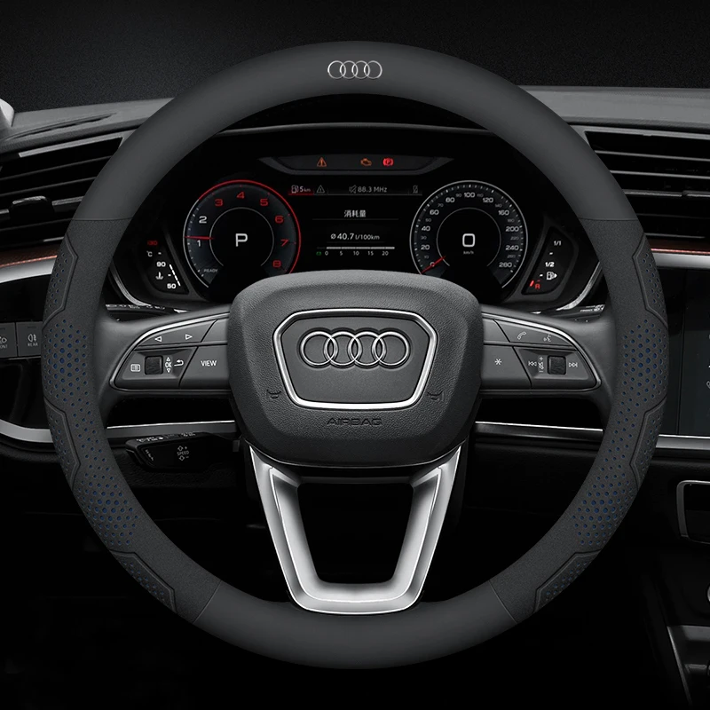 Carbon Fiber Steering Wheel Cover Anti-Slip for Audi SQ5 RSQ5 S3 S4 S5 S6 RS3 RS4 RS5 Q2 Q3 Q5 Q7 Q8 TT A1 A3 A4 A5 A6 A7 A8
Carbon Fiber Steering Wheel Cover Anti-Slip for Audi SQ5 RSQ5 S3 S4 S5 S6 RS3 RS4 RS5 Q2 Q3 Q5 Q7 Q8 TT A1 A3 A4 A5 A6 A7 A8
