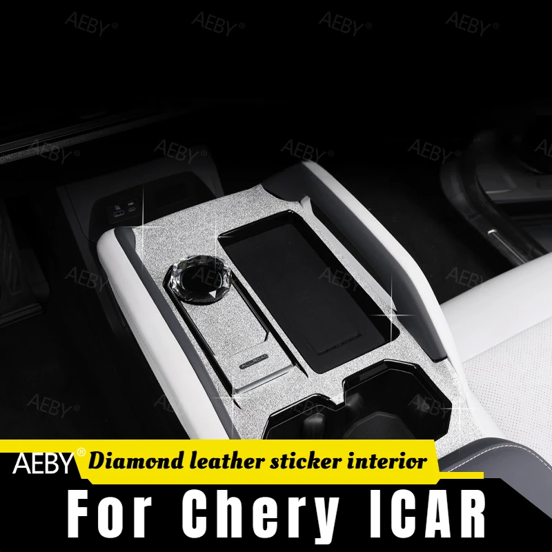 AEBY For Chery ICAR Diamond Dashboard Sticker Rhinestones,Center console diamond leather sticker interior car sticker,decorate
AEBY For Chery ICAR Diamond Dashboard Sticker Rhinestones,Center console diamond leather sticker interior car sticker,decorate