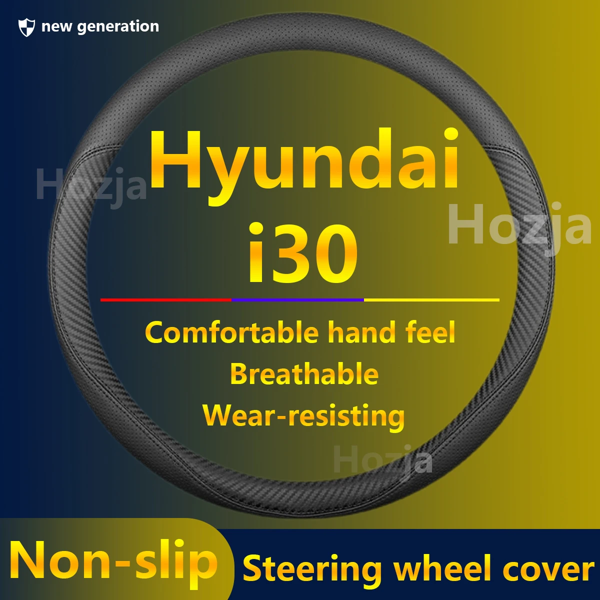 Car Steering Wheel Cover For Hyundai i30 Fastback N i30 Wagon 2023 2024 2025 2019-2022 Leather Carbon Fiber Auto Accessories
Car Steering Wheel Cover For Hyundai i30 Fastback N i30 Wagon 2023 2024 2025 2019-2022 Leather Carbon Fiber Auto Accessories