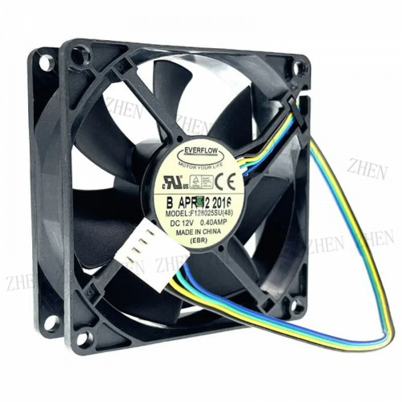 Y Y 80mm PWM Speed Controller Computer CPU Cooling Fan F128025SU 8025 DC 12V 0.40A
Y Y 80mm PWM Speed Controller Computer CPU Cooling Fan F128025SU 8025 DC 12V 0.40A