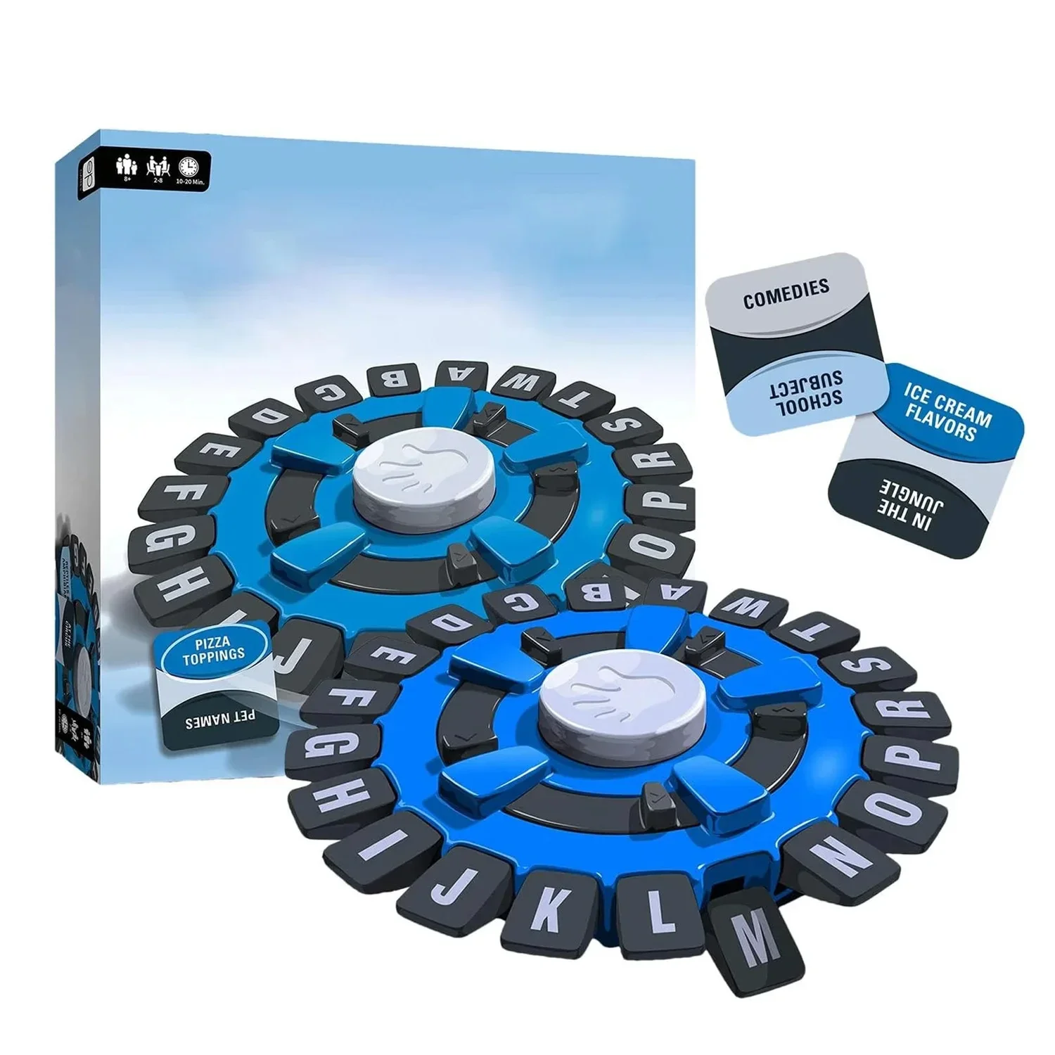 Word Game Fast-Paced Family Board Game Think Word Game Board Game Choose A Category & Race Against The Timer Learning Game
Word Game Fast-Paced Family Board Game Think Word Game Board Game Choose A Category & Race Against The Timer Learning Game