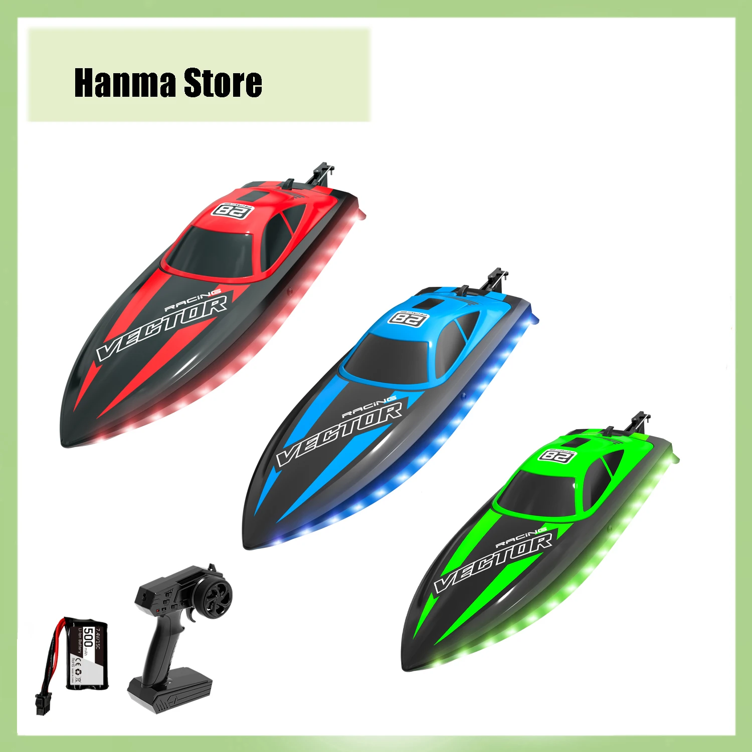 Hanma Stor 2025 RC Battery Boat With Led Lights High-Speed Remote Control Racing Ship Water Speed Boat Children Model Toy
Hanma Stor 2025 RC Battery Boat With Led Lights High-Speed Remote Control Racing Ship Water Speed Boat Children Model Toy